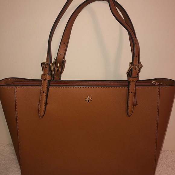 Tory Burch York Tote / Tan & Gold / New - Picture 8 of 8